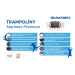 Marimex | Trampolína Marimex Premium 305 cm + vnútorná ochranná sieť + schodíky ZADARMO | 190000