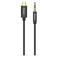 Baseus Audio USB-C/3,5mm kábel 1,2m čierny