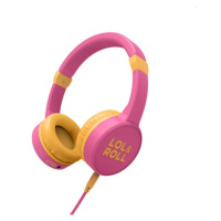 Energy Sistem Lol&Roll Pop Kids Headphones Pink, navrhnutá špeciálne pre deti, obmedzením hladin