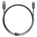 Next One USB-A to Lightning Metallic Cable 1m sivý