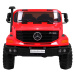 mamido Detské elektrické autíčko Mercedes-Benz Zetros červené