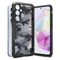 Kryt RINGKE FUSION X GALAXY A35 5G CAMO BLACK (8809961784934)