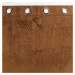 Hnedý zamatový záves 140x240 cm Analia – douceur d'intérieur