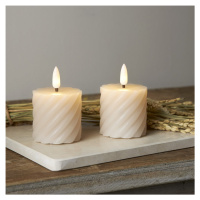 LED sviečky v súprave 2 ks (výška  7,5 cm) Flamme Swirl – Star Trading