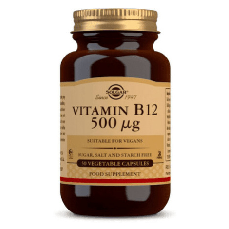 SOLGAR Vitamín B12 500 µg 50 kapsúl