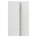 POLYSAN - ESCA CHROME jednodielna sprchová zástena na inštaláciu k stene, sklo Flute, 700  ES137