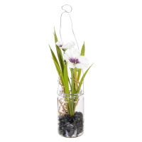 Umelá kvetina (výška 18 cm) Pansy – Ixia