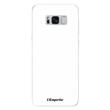 Odolné silikónové puzdro iSaprio - 4Pure - bílý - Samsung Galaxy S8