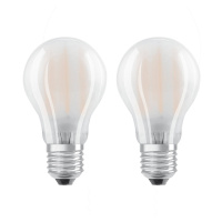OSRAM LED žiarovka E27 6,5W teplá biela 2 kusy