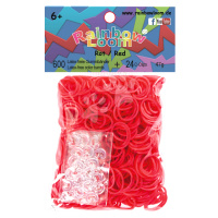 Rainbow Loom detské gumičky 22048 červené