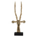 Kovová soška (výška 34 cm) Reindeer Head – PT LIVING