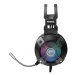 Marvo HG9015G, sluchátka s mikrofonem, ovládání hlasitosti, černá, USB