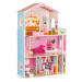 Ecotoys  Ecotoys Drevený domček pre bábiky s výťahom a nábytkom