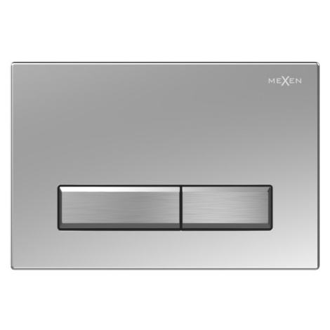 Toaletné tlačidlo Mexen Fenix 09 - 600999 chróm