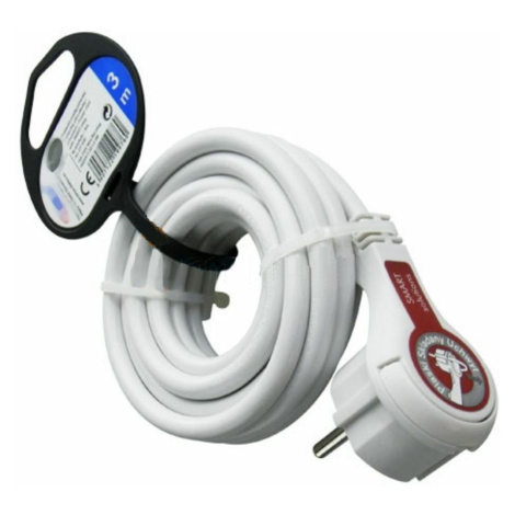 Flat plug with handle and cable 3m