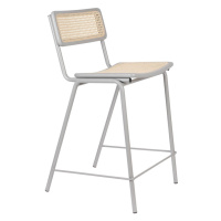 Svetlosivé/v prírodnej farbe barové stoličky v súprave 2 ks 93,5 cm Jort - Zuiver