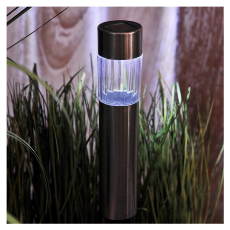 Solární svítidlo 1 LED BY-131574 mini tuba inox MERKURY MARKET