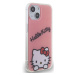 Plastové puzdro Hello Kitty na Apple iPhone 13 HKHCP13MHKDSP IML Daydreaming Logo ružové