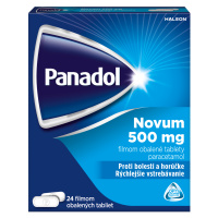 Panadol Novum 500mg proti bolesti aj horúčke 24tbl