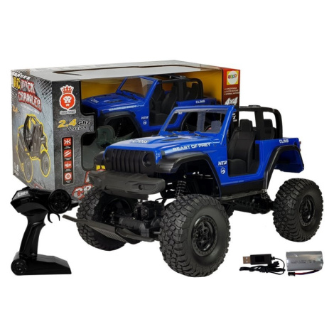 mamido  Auto na diaľkové ovládanie Rock R / C 4x4 modré