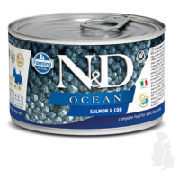 N&D DOG OCEAN Adult Salmon & Codfish Mini 140g + Množstevná zľava 1+1 zadarmo