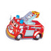 Puzzle podlahové požiarne auto Dohány veľké 12 dielov od 24 mes