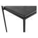Čierna barová stolička Kokoon Caro, výška sedenia 75 cm