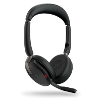 Jabra Evolve2 65 Flex/Stereo/ANC/USB/BT-USB/Bezdrôt/MS/Čierna