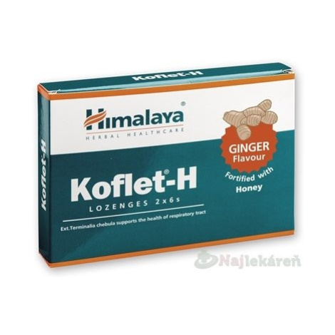 Himalaya Koflet-H Ginger pas ora 12 ks