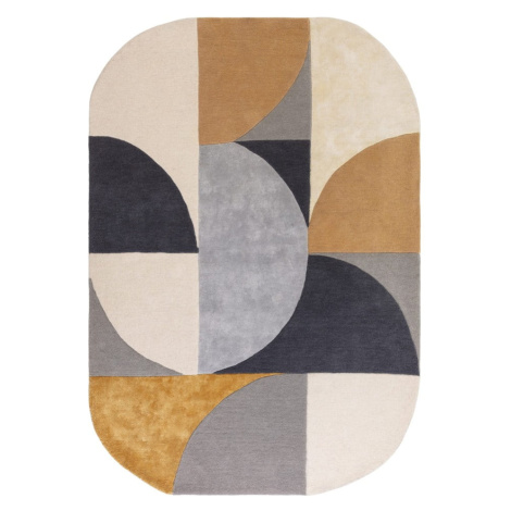 Okrovožltý vlnený koberec 200x300 cm Sunset – Asiatic Carpets