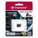 TRANSCEND MicroSDHC 8GB Premium, Class 10 UHS-I 300x, bez adaptéra