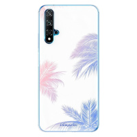 Odolné silikónové puzdro iSaprio - Digital Palms 10 - Huawei Nova 5T