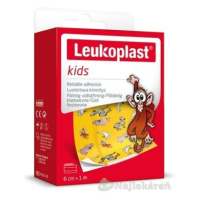 LEUKOPLAST KIDS Vodeodolná Náplasť na rany pre deti, pás 6cmx1m, 1ks