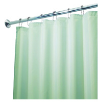 Zelený sprchový záves iDesign, 183 x 183 cm