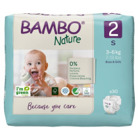 BAMBO Nature Plienky jednorázové 2, 30 ks, pre 3-6 kg