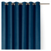 Modrý zamatový dimout záves 200x225 cm Velto – Filumi