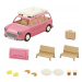 Sylvanian family Rodinné auto ružové Van