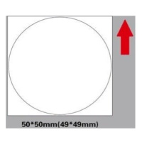 Niimbot štítky R 50x50mm 150ks Round pre B21,B3S,B1