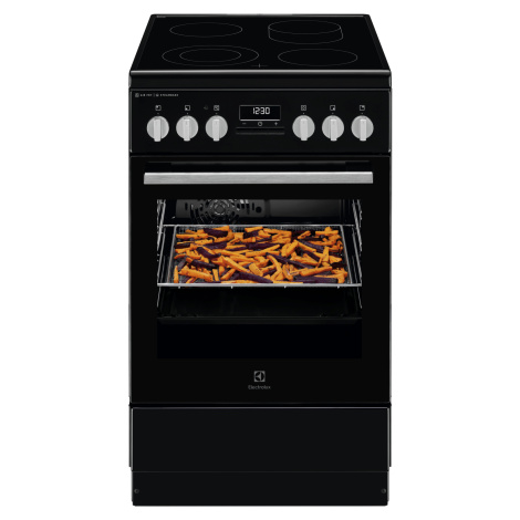 Electrolux Sklokeramický sporák s parnou funkciou SteamBake LKR564275K