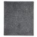 Kusový koberec Color Shaggy šedý čtverec - 120x120 cm Vopi koberce