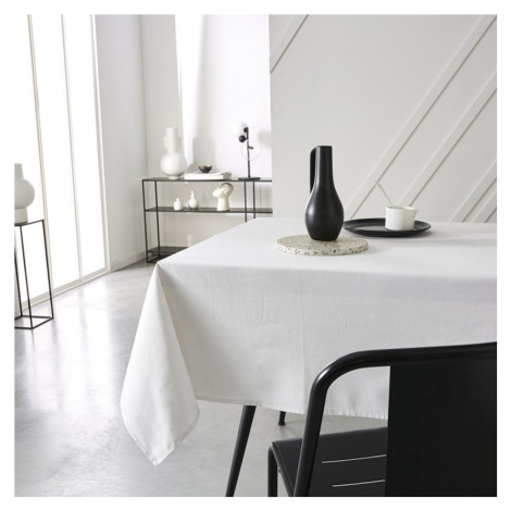 TODAY teflonový obrus Prestige 100% bavlna Craie - bielá - 150x300 cm