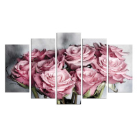 Viacdielny obraz Bouquet, 110 × 60 cm