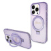 Kryt Guess GUHMP14XHRSGSU iPhone 14 Pro Max 6.7" purple hardcase Ring Stand Script Glitter MagSa