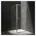 OMNIRES - S štvorcový sprchovací kút s krídlovými dverami, 90 x 90 cm chróm / transparent /CRTR/