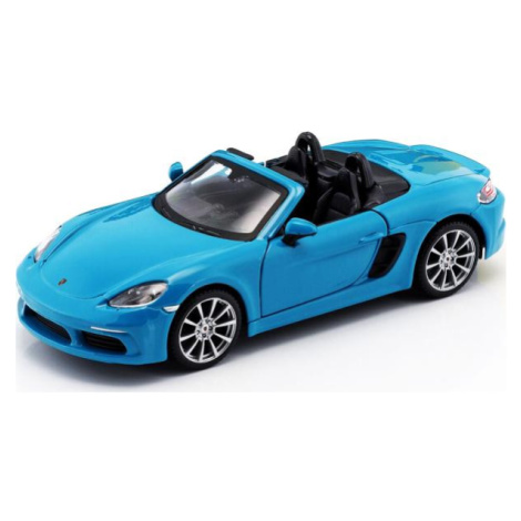 Bburago 1:24 Plus Porsche 718 Boxster Blue