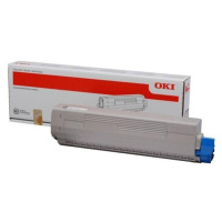 OKI 45862839, CYAN toner pre MC853/873, 7300 strán