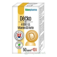 EdenPharma Déčko 4000 I.U. 60 kapsúl