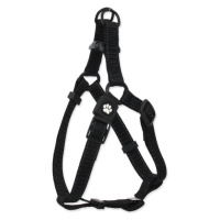 Postroj Active Dog Premium M čierny 2x53-77cm