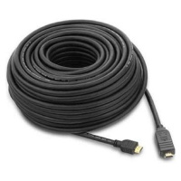 PremiumCord HDMI High Speed with Ether. kábel so zosilňovačom, 10m, 3x tienenie, M/M, pozlátené 