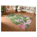 Kusový koberec Flair 105614 Tropical Flamingo Multicolored – na von aj na doma Rozmery kobercov: